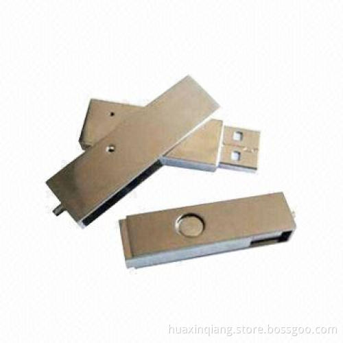Swivel USB Flash Drives with 128MB-32GB Capacity, 10 Years Data Retention